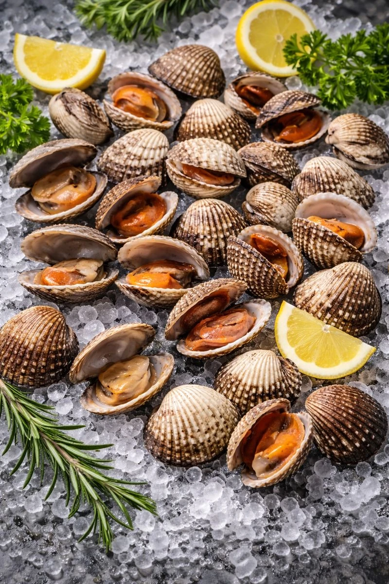 Clams, cockles and arkshells